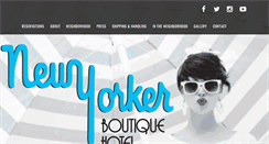 Desktop Screenshot of hotelnewyorkermiami.com
